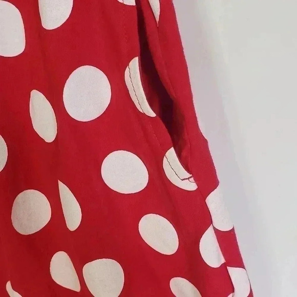 Disney Minnie mouse dress girls size small juniors size with pockets - Picture 4 of 5